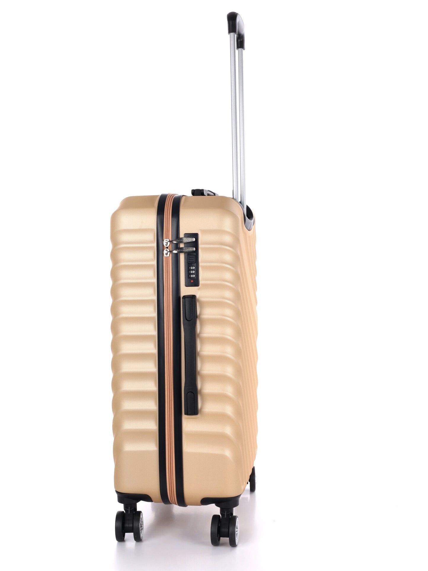 Valigia rigida beige Nazzareno Gabrielli modello 8070 3 Media Champ