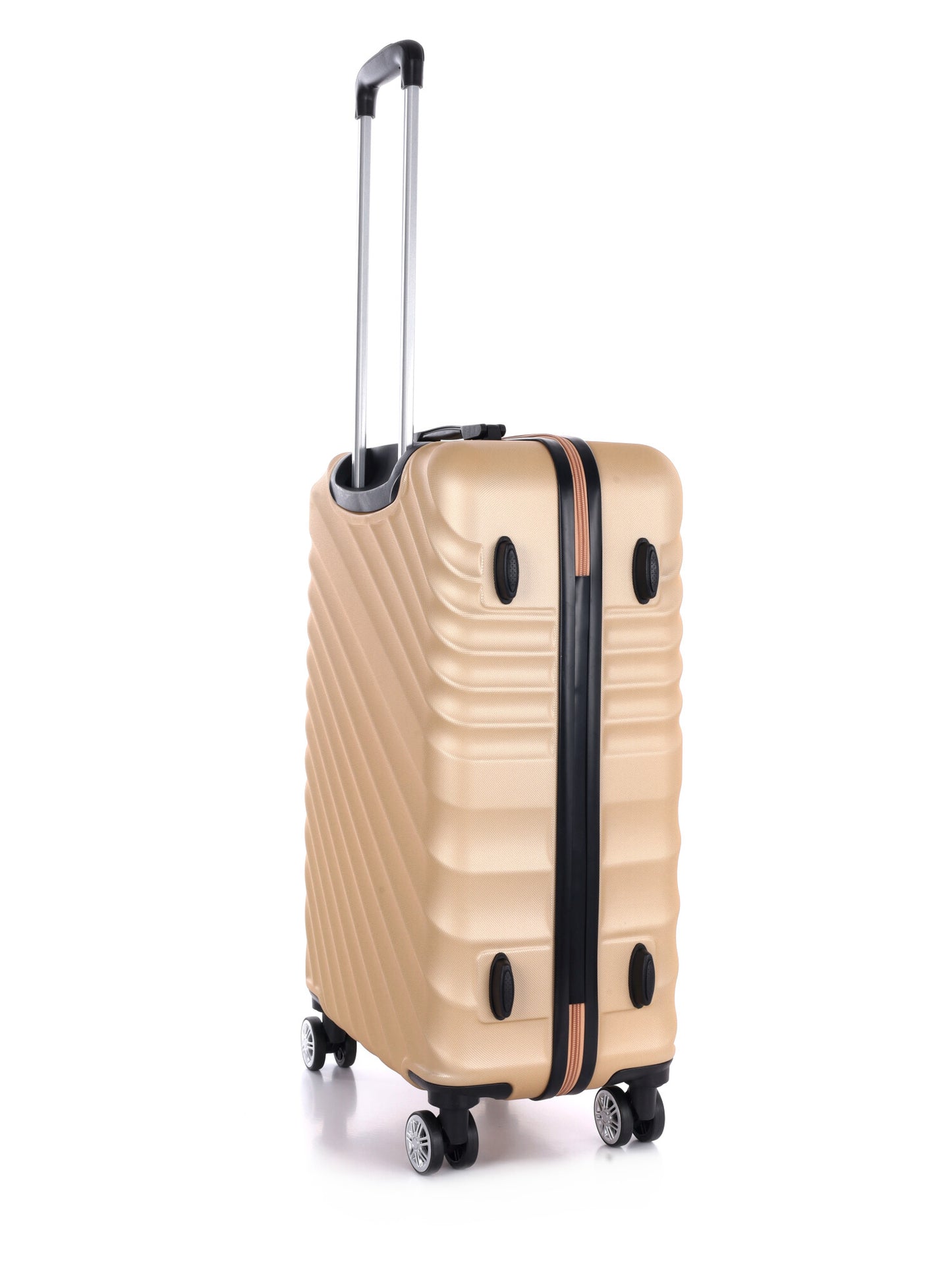 Valigia rigida beige Nazzareno Gabrielli modello 8070 3 Media Champ