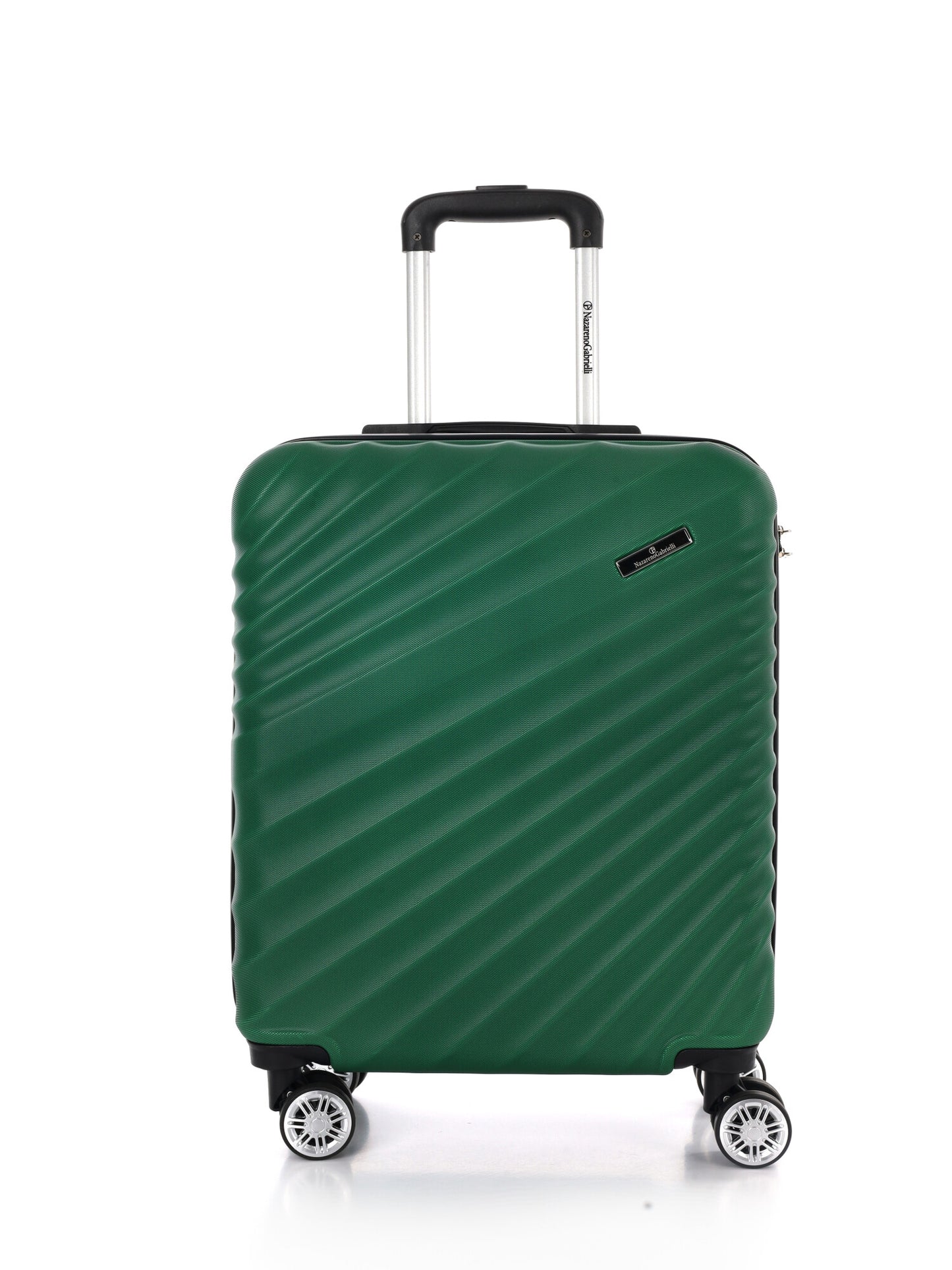 Valigia rigida Nazareno Gabrielli verde per unisex adulto