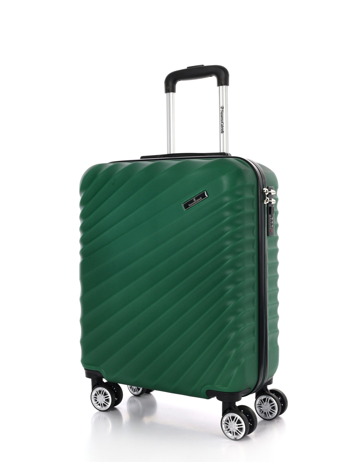 Valigia rigida Nazareno Gabrielli verde per unisex adulto