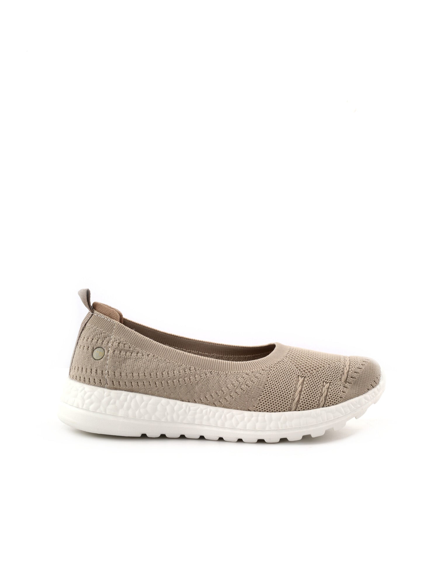 Eleganti ballerine casual da donna Tiglio color fango