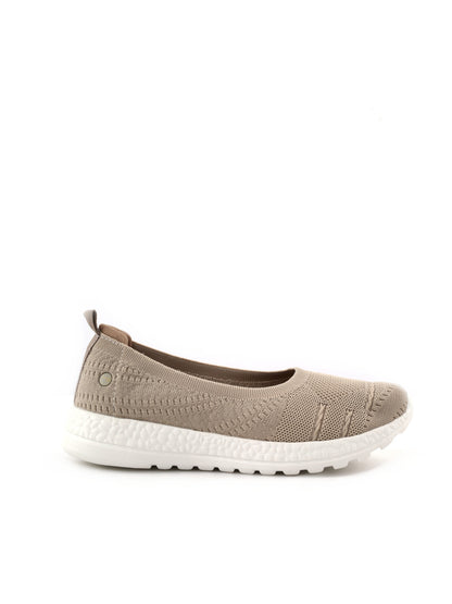 Eleganti ballerine casual da donna Tiglio color fango