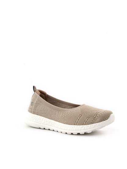 Eleganti ballerine casual da donna Tiglio color fango