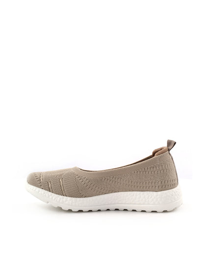 Eleganti ballerine casual da donna Tiglio color fango