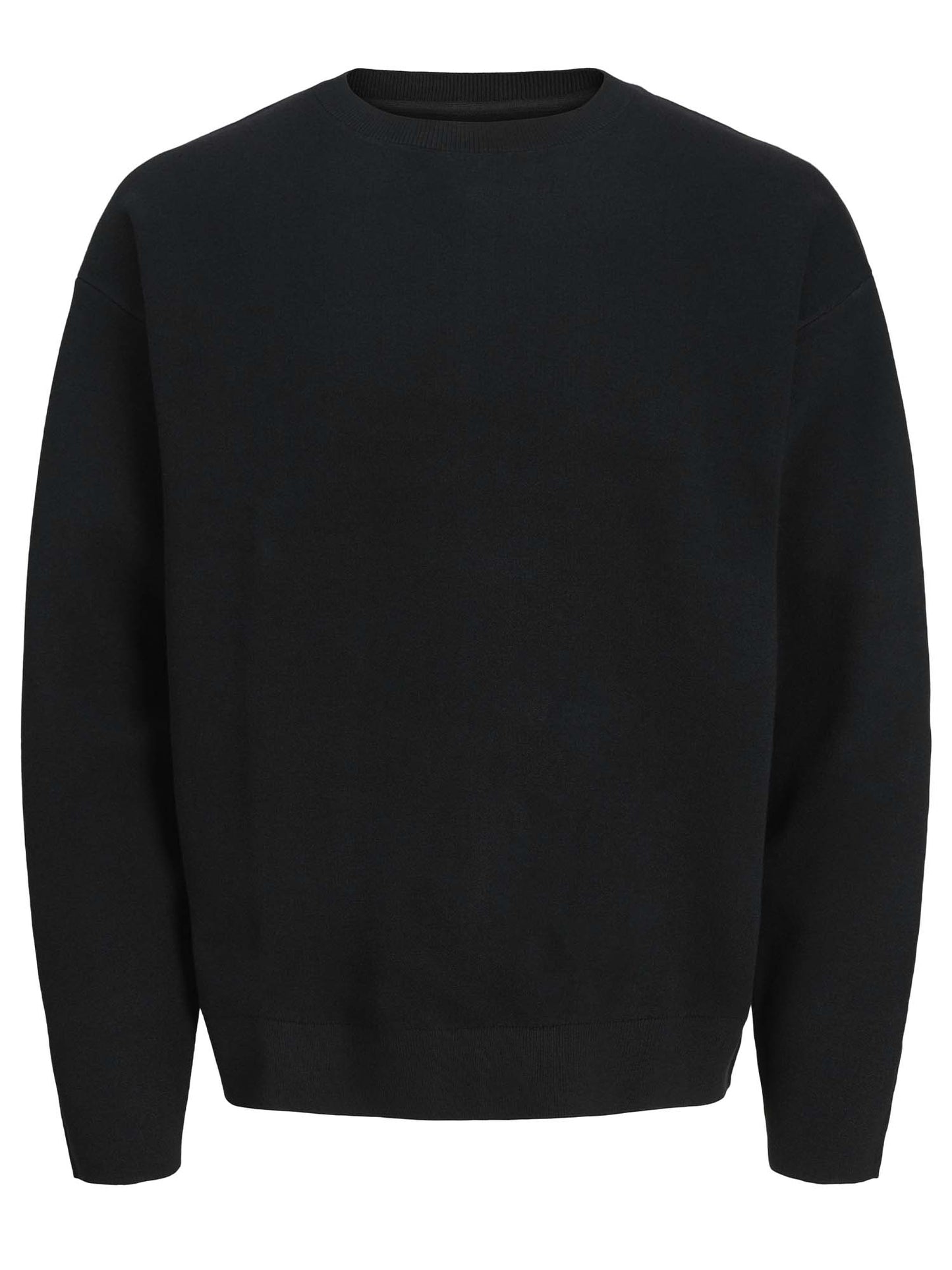 PULLOVER GIROCOLLO BLABRADFO JACK&JONES DA UOMO NERO
