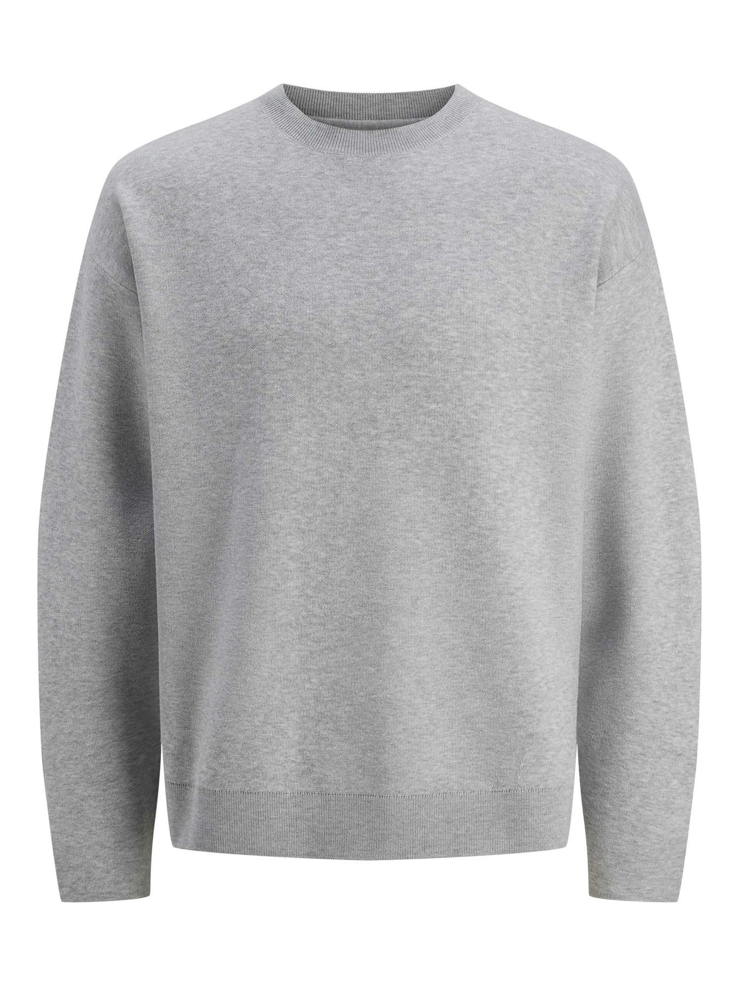 PULLOVER  GIROCOLLO BLABRADFO JACK&JONES DA UOMO GRIGIO