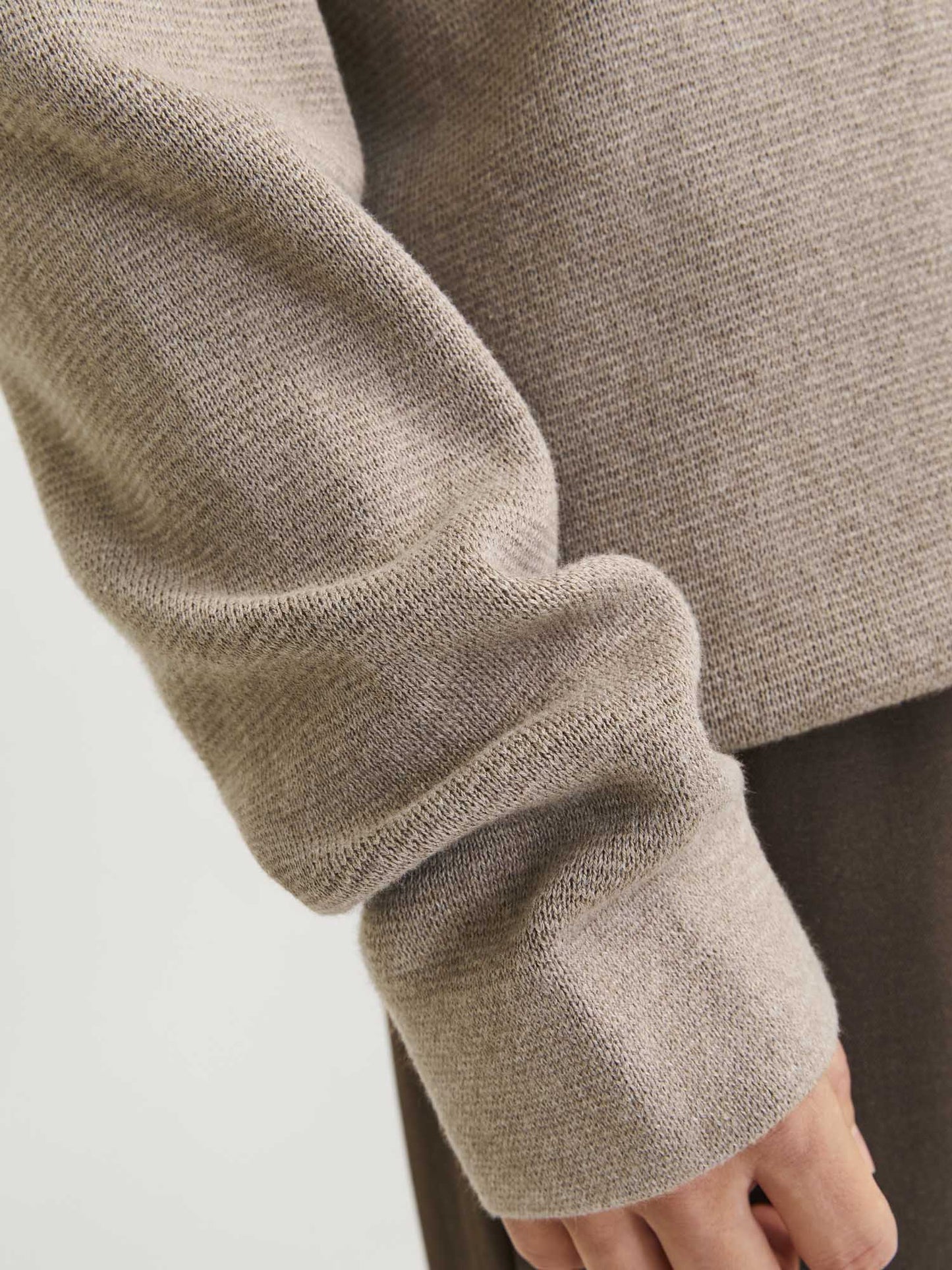 PULLOVER MILANO JACK&JONES DA UOMO BEIGE