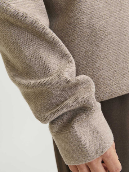 PULLOVER MILANO JACK&JONES DA UOMO BEIGE