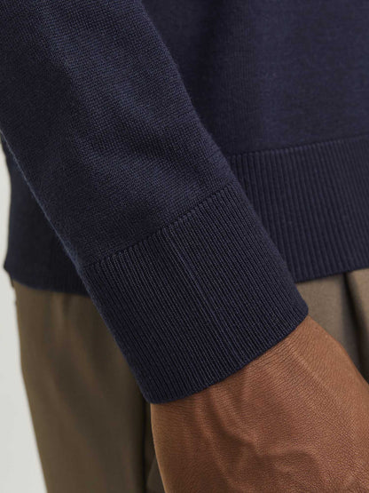 PULLOVER MILANO JACK&JONES DA UOMO BLU