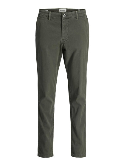PANTALONE CHINO MARCO JACK&JONES DA UOMO VERDE