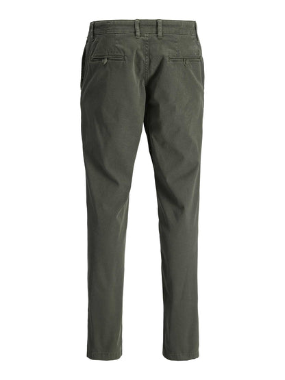PANTALONE CHINO MARCO JACK&JONES DA UOMO VERDE