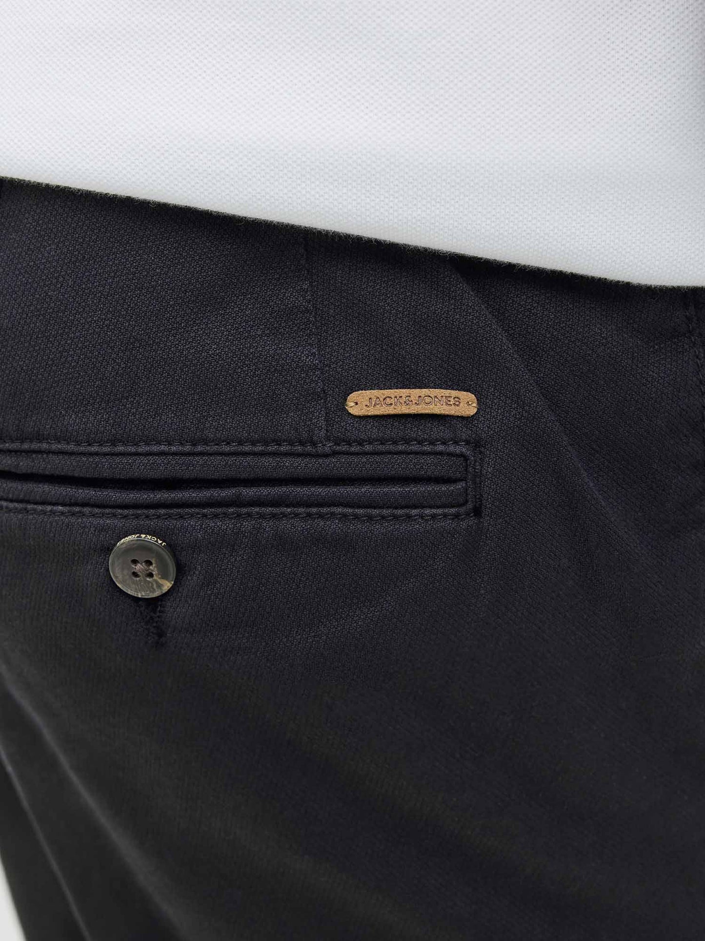 PANTALONE CHINO MARCO JACK&JONES DA UOMO BLU
