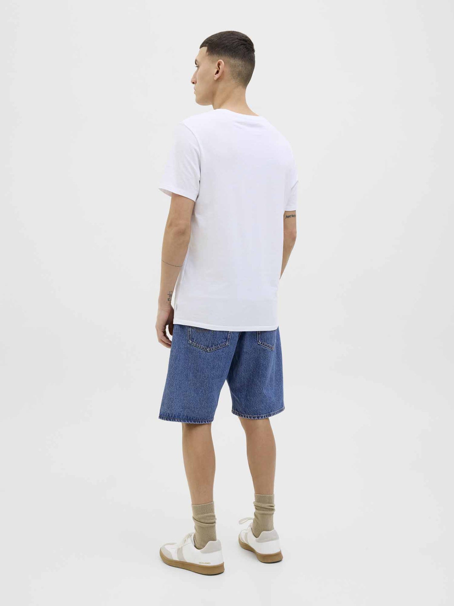 Bermuda Jack&Jones Alex in denim per uomo, stile casual primavera-estate