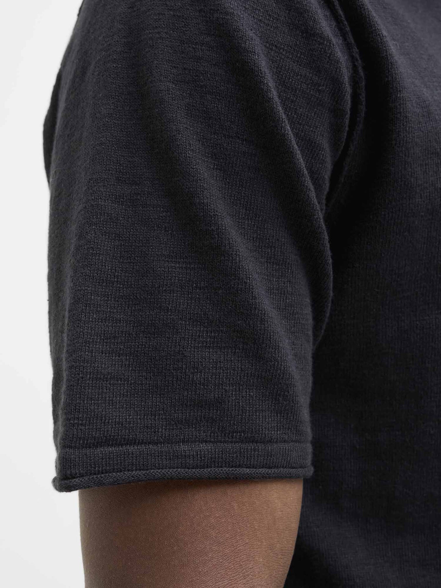 Jack&Jones Kane, polo casual da uomo in cotone nero