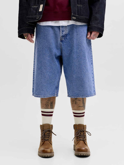 Jack&Jones Ron, shorts denim da uomo con vestibilità baggy casual