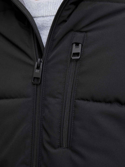 GIUBBINO IMBOTTITO OWEN JACK&JONES DA UOMO GRIGIO NERO