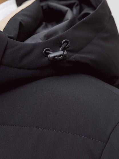 GIUBBINO IMBOTTITO OWEN JACK&JONES DA UOMO BEIGE NERO