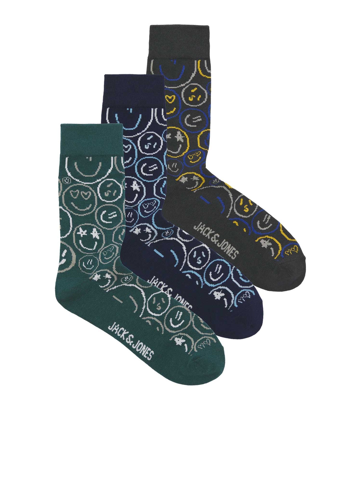 SET CALZE SILAS JACK&JONES DA RAGAZZO ASSORTITO