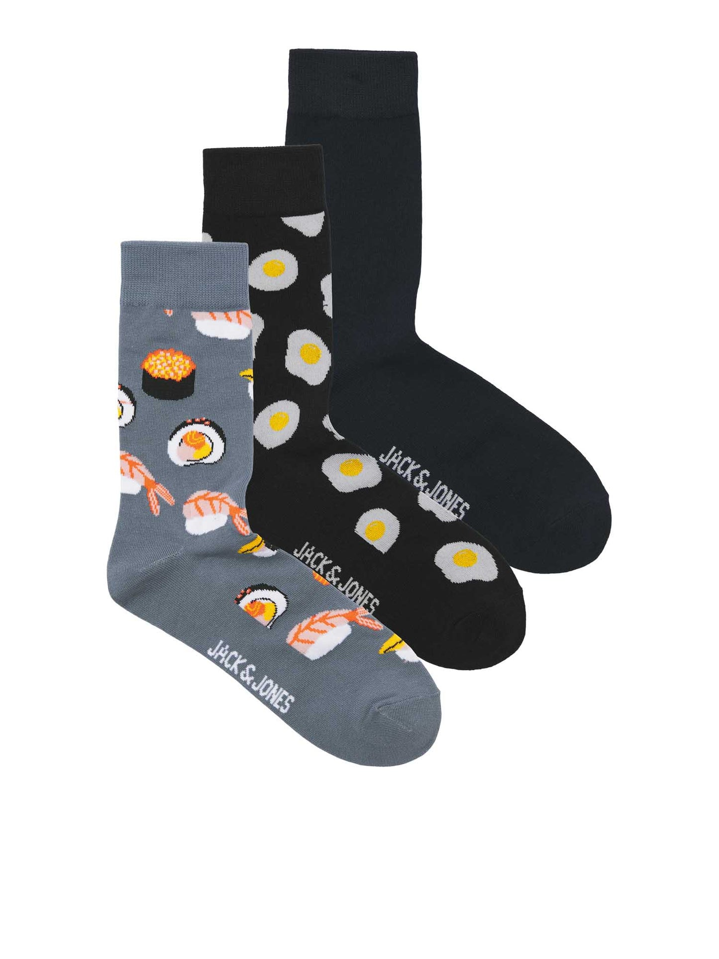 SET CALZE TRAY FOOD JACK&JONES DA RAGAZZO ASSORTITO