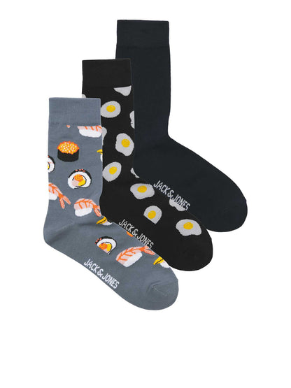 SET CALZE TRAY FOOD JACK&JONES DA RAGAZZO ASSORTITO
