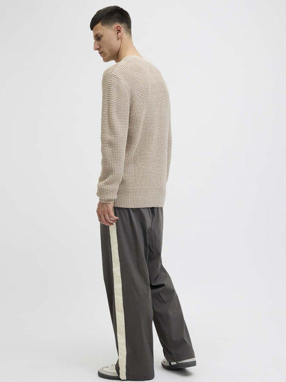 PULLOVER GLOBAL JACK&JONES DA UOMO PANNA