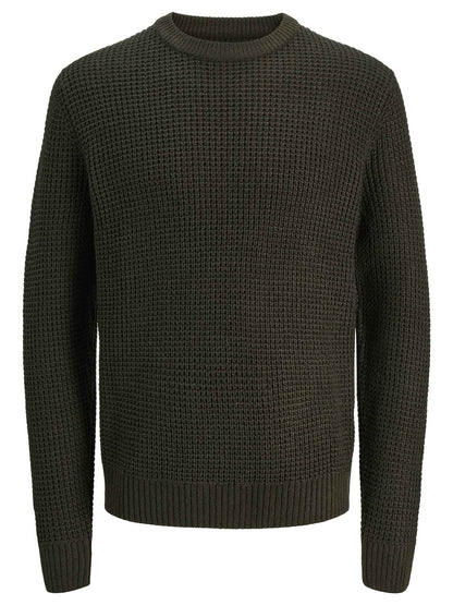 PULLOVER GLOBAL JACK&JONES DA UOMO VERDE