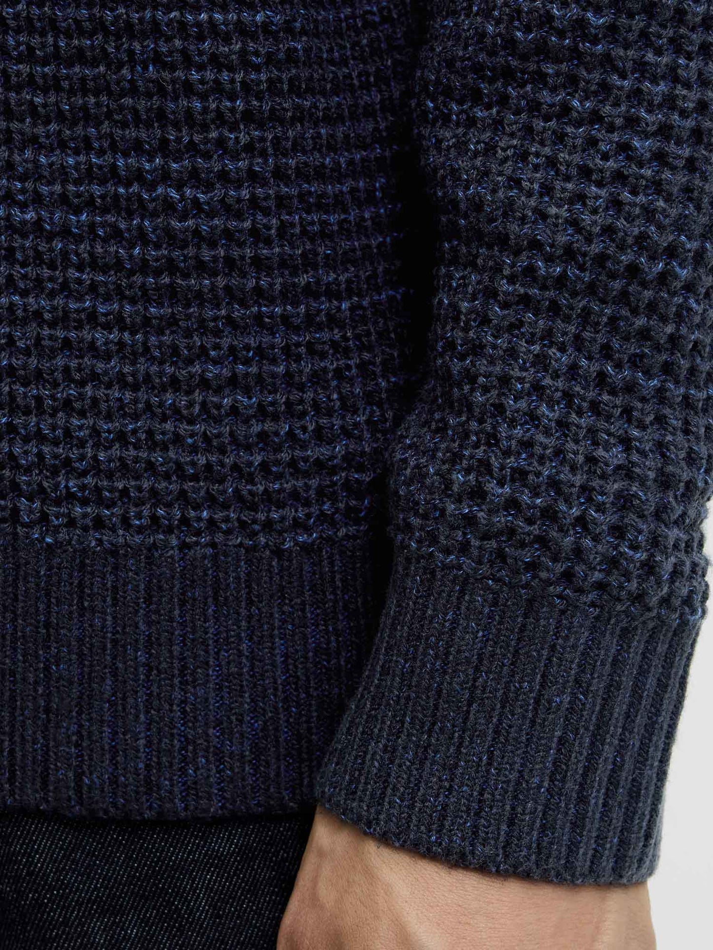 PULLOVER GLOBAL JACK&JONES DA UOMO BLU