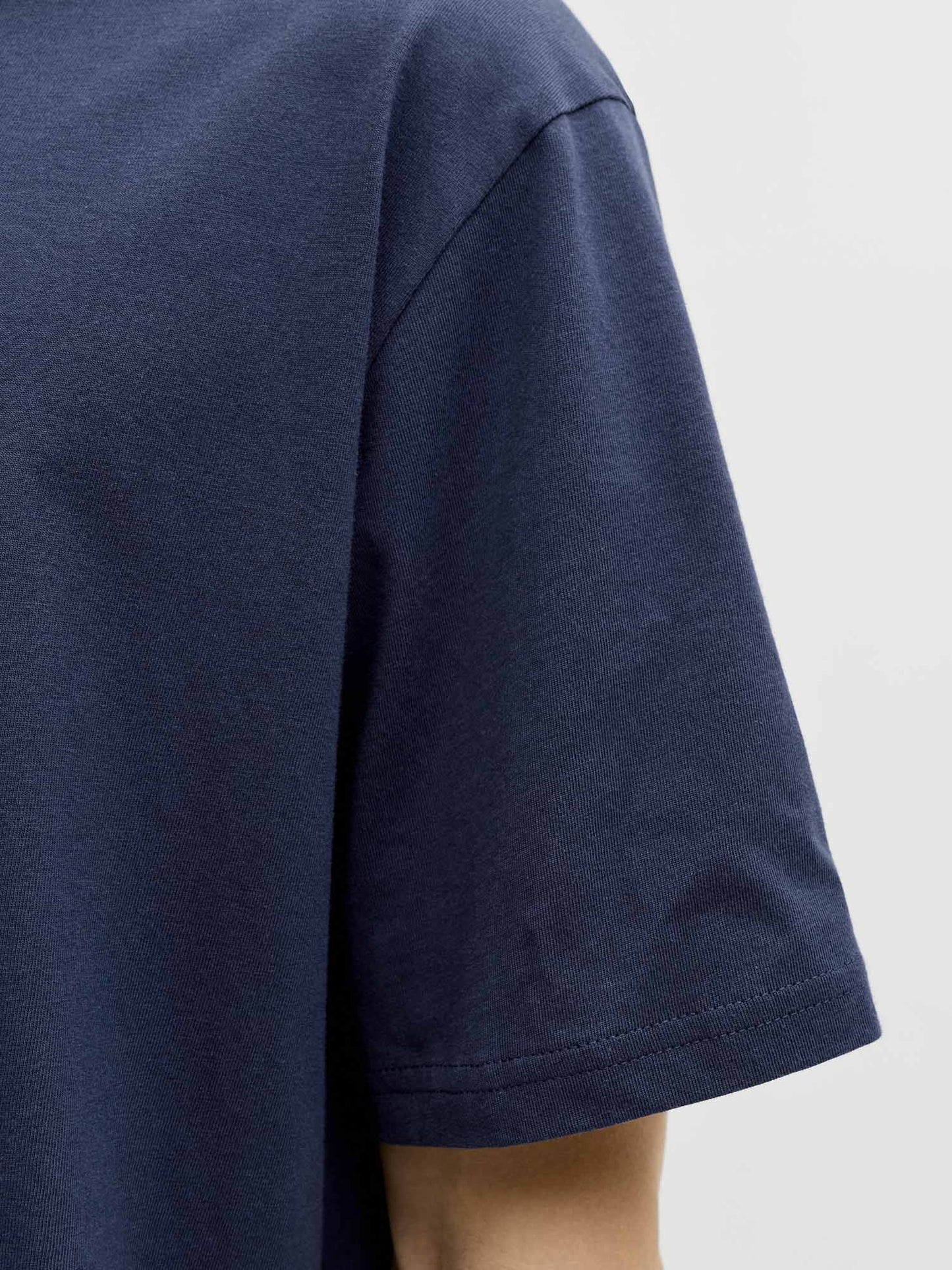 Jack&Jones Relaxed Fit, t-shirt maniche corte da uomo blu
