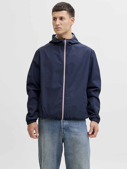 Giubbotto blazer leggero Jack&Jones blu da uomo per la primavera