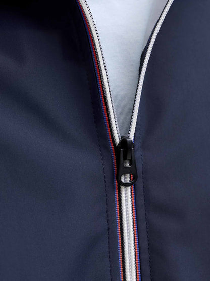 Giubbotto blazer leggero Jack&Jones blu da uomo per la primavera