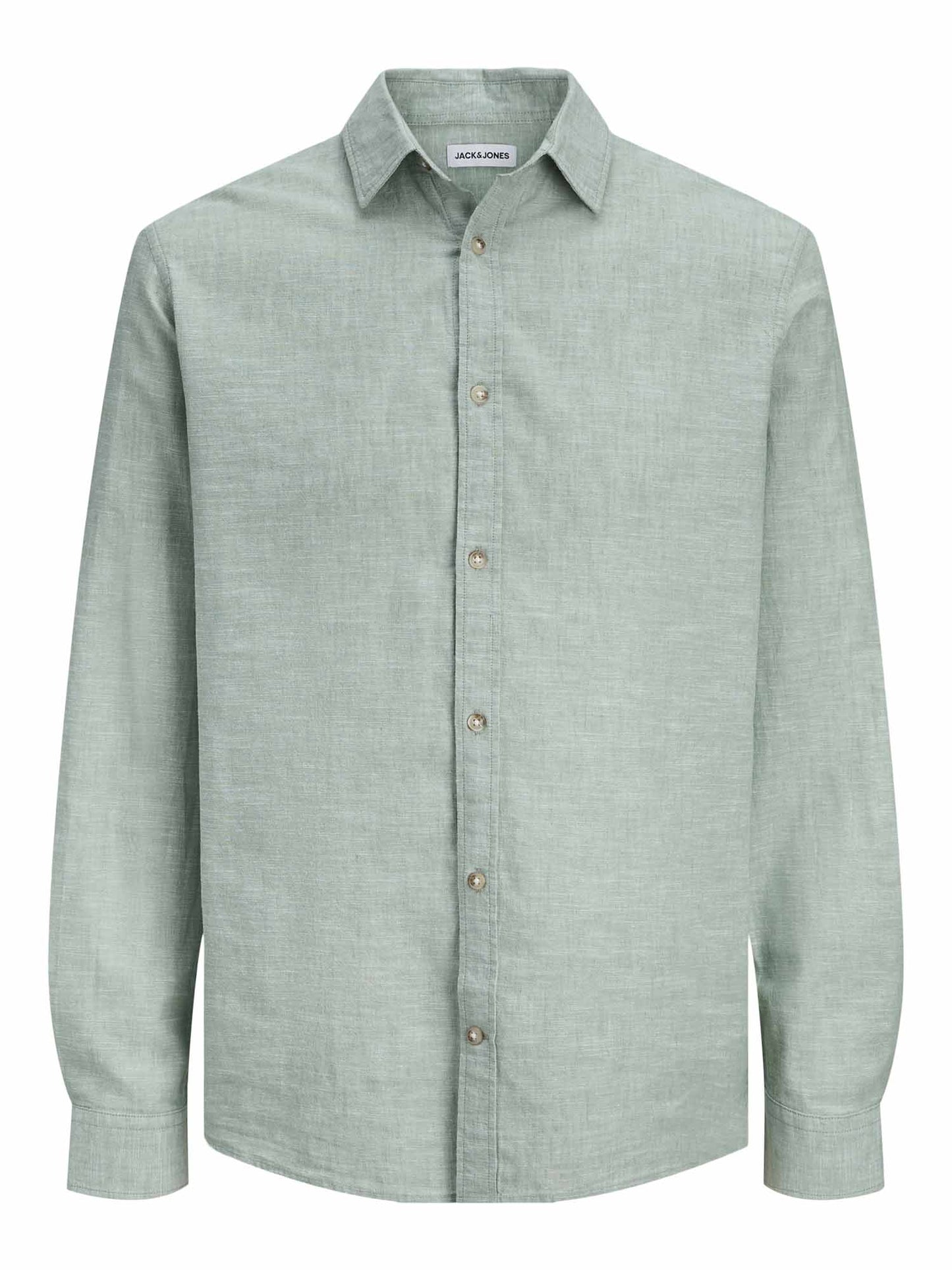 Jack&Jones Summer, camicia casual da uomo in cotone verde