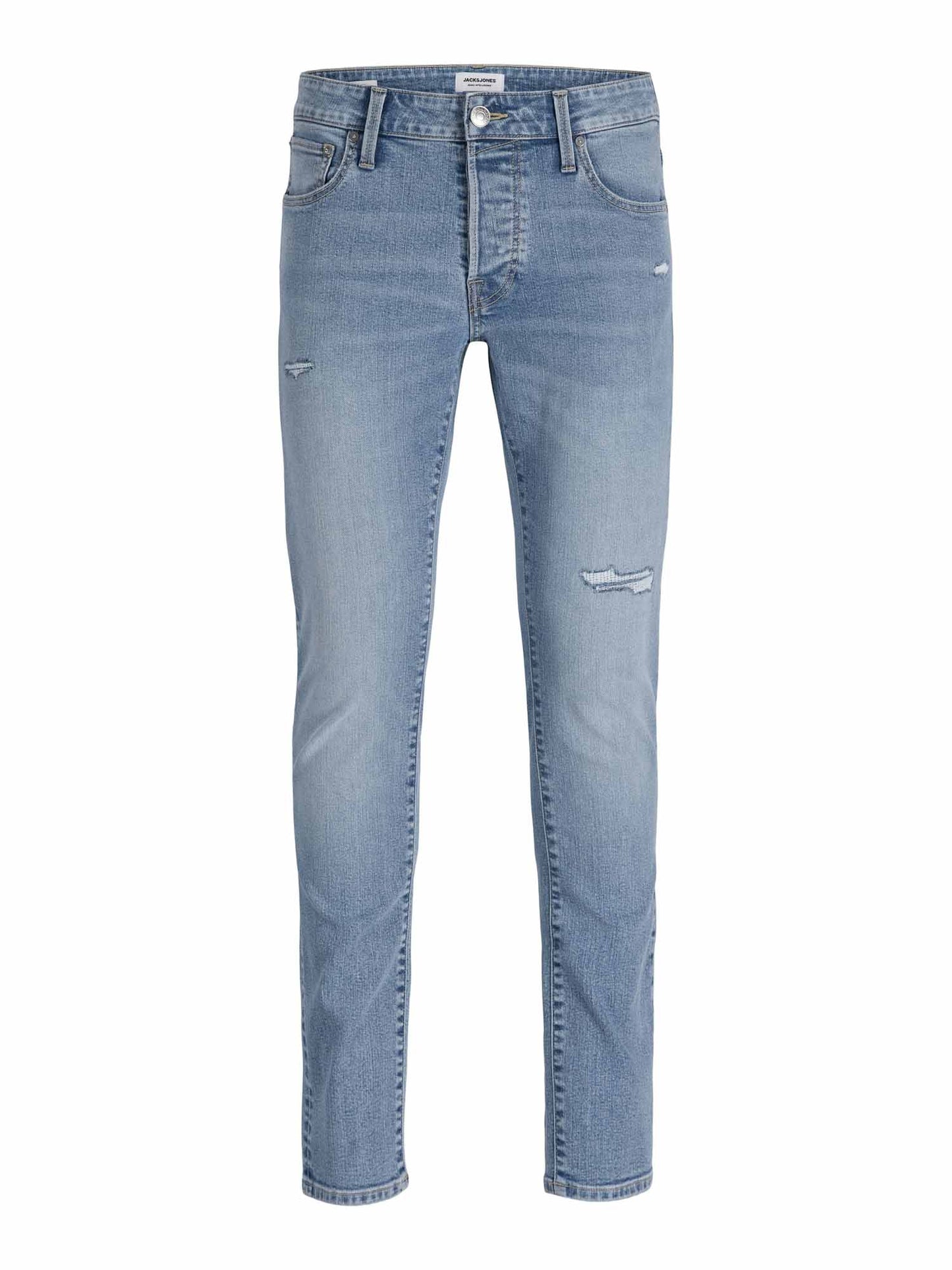 Jeans slim fit Glenn da uomo in cotone blu per uno stile casual