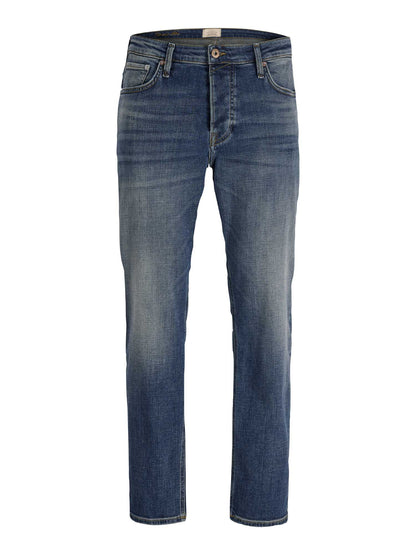 DENIM SLIM FIT GLENN JACK&JONES DA UOMO BLU