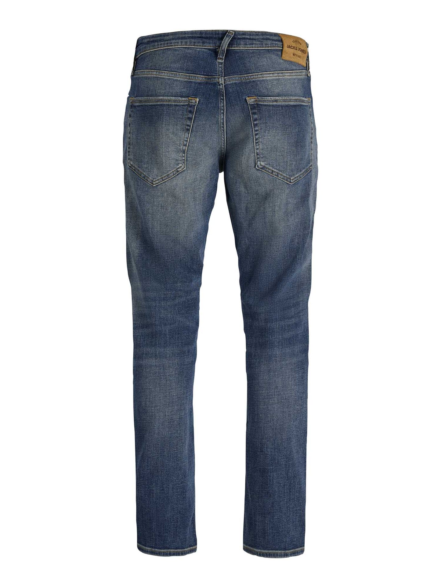 DENIM SLIM FIT GLENN JACK&JONES DA UOMO BLU