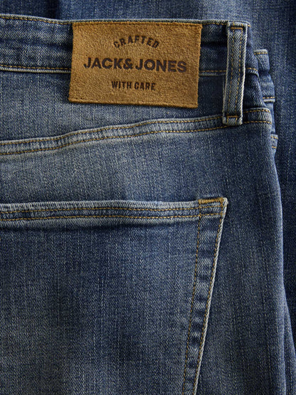 DENIM SLIM FIT GLENN JACK&JONES DA UOMO BLU