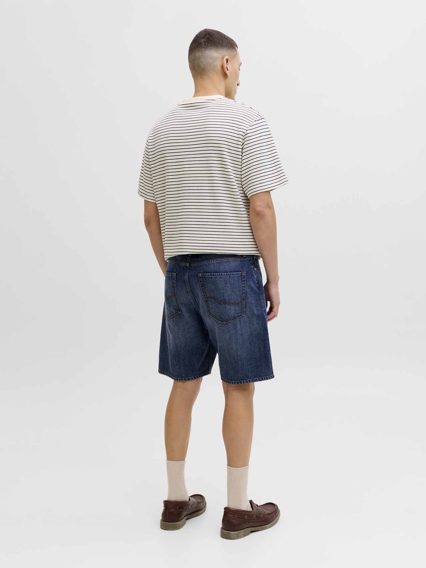 Bermuda Tony in denim comodo e casual da uomo per primavera-estate