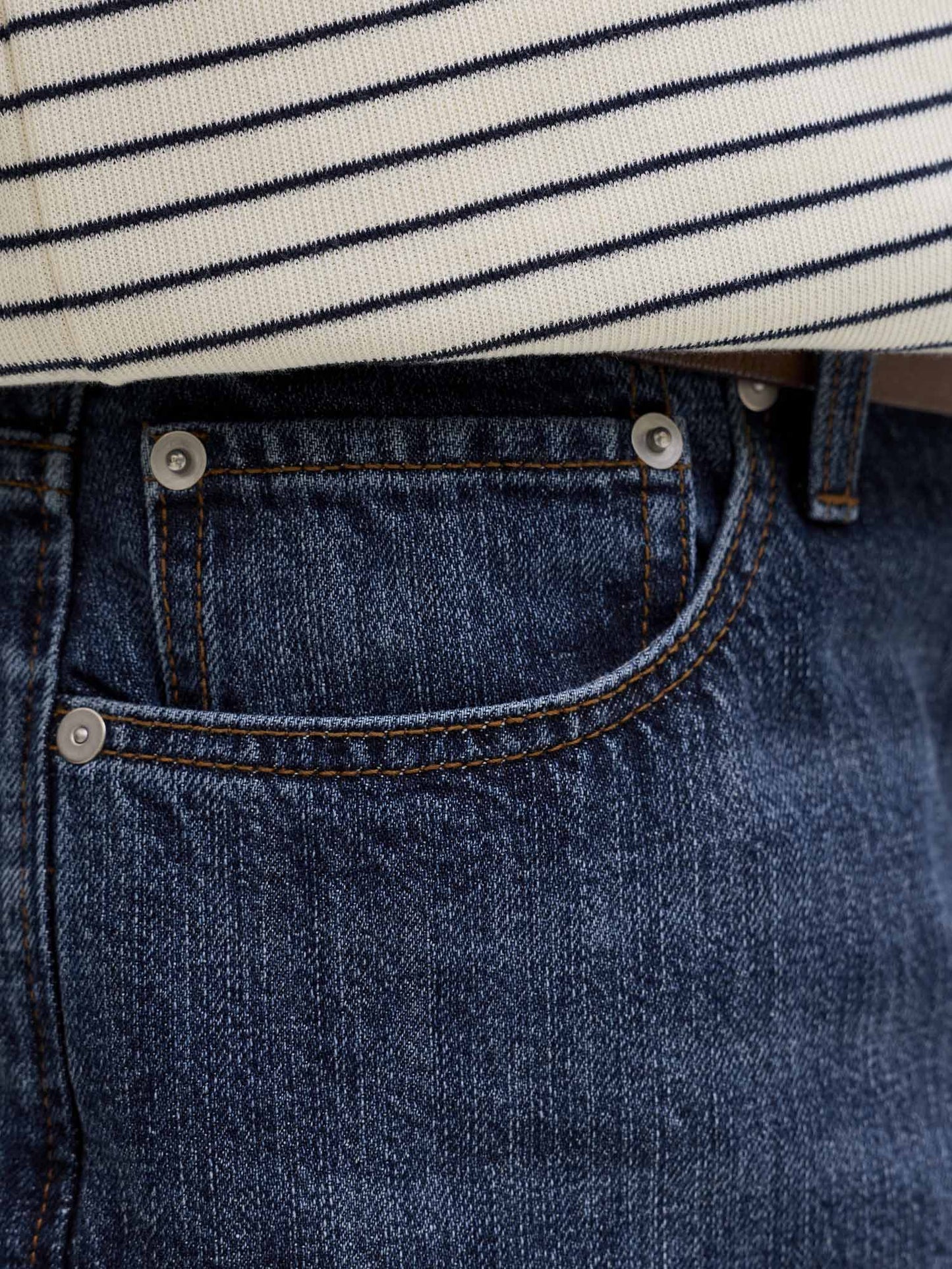 Bermuda Tony in denim comodo e casual da uomo per primavera-estate
