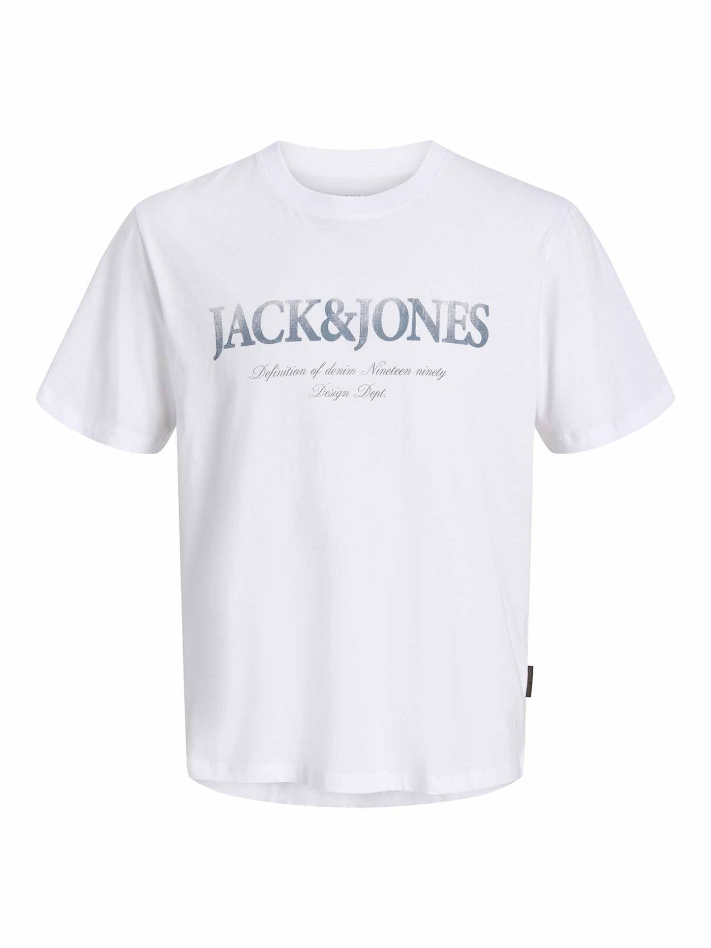T-shirt Devin Daytona Jack&Jones beige da uomo a maniche corte
