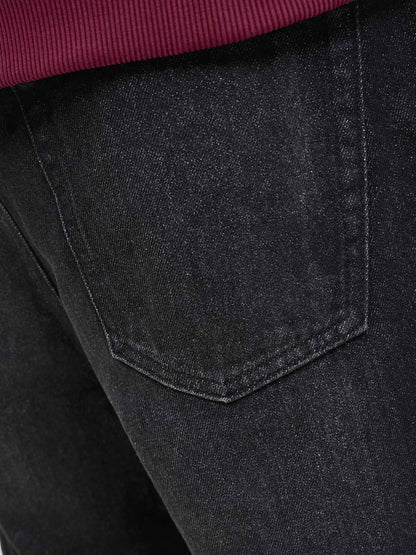 Shorts Tony da uomo Jack&Jones neri per la primavera-estate