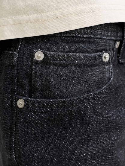 Shorts Tony da uomo Jack&Jones neri per la primavera-estate