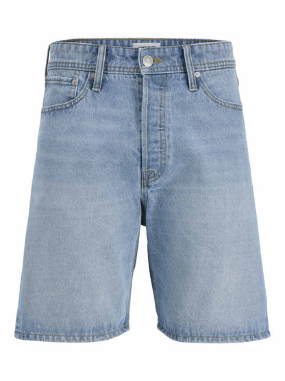 Shorts Tony in denim chiaro, bermuda casual da uomo