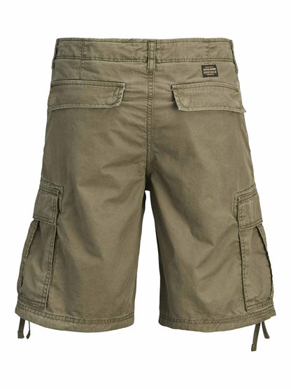 Jack&Jones Cole, shorts cargo casual da uomo verde