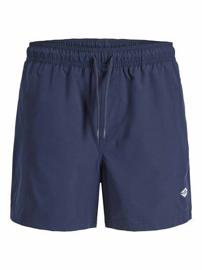 Bermuda da spiaggia Maui Trop di Jack&Jones uomo blu