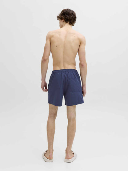 Bermuda da spiaggia Maui Trop di Jack&Jones uomo blu