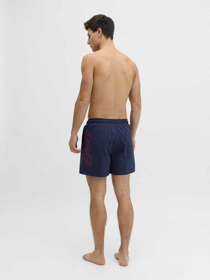 Jack&Jones Maui Wave, costume da bagno uomo blu casual