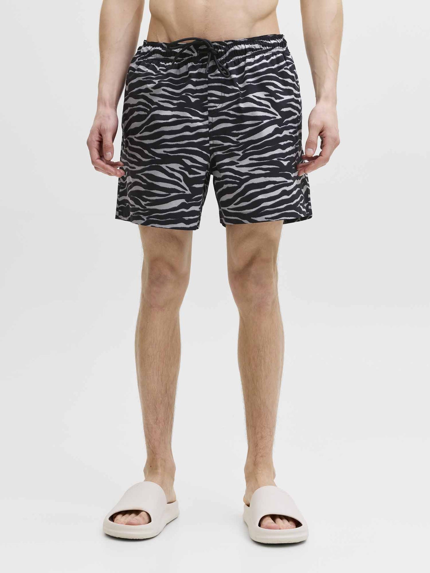 Jack&Jones Maui Shell, bermuda da spiaggia da uomo in nero