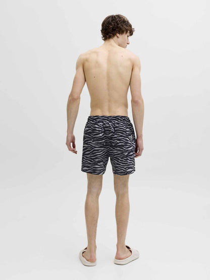 Jack&Jones Maui Shell, bermuda da spiaggia da uomo in nero