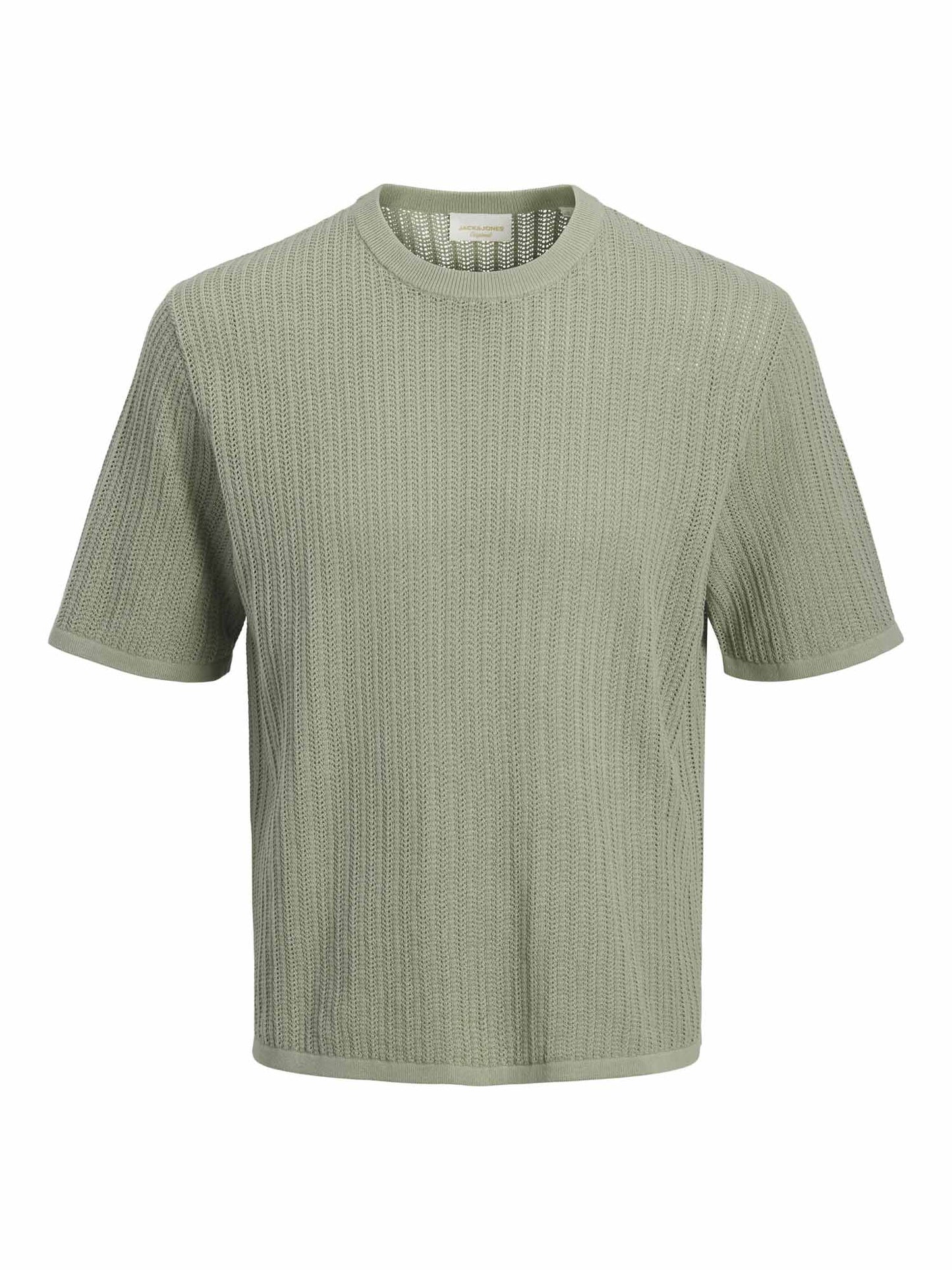 Jack&Jones Maine, t-shirt beige uomo a maniche corte