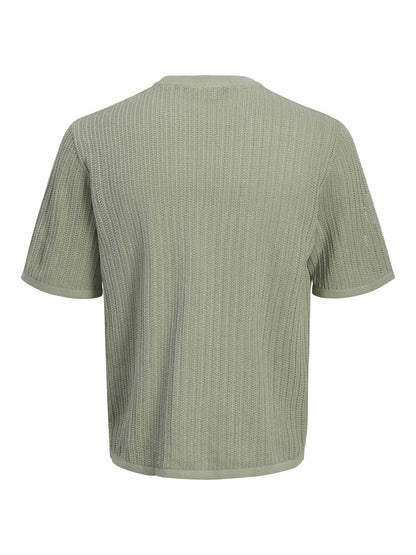 Jack&Jones Maine, t-shirt beige uomo a maniche corte