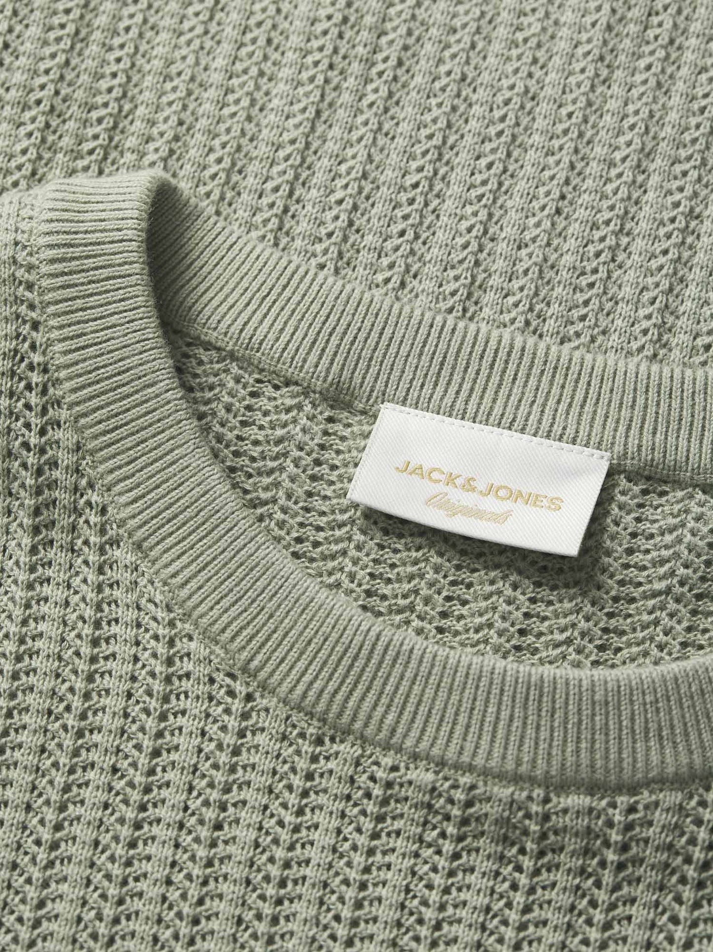 Jack&Jones Maine, t-shirt beige uomo a maniche corte